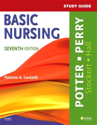 cover image - Study Guide for Basic Nursing - Elsevier eBook on VitalSource,7th Edition