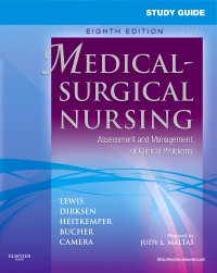 cover image - Study Guide for Medical-Surgical Nursing - Elsevier eBook on VitalSource,8th Edition