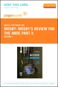 Mosbys Review For The Nbde Part Ii Elsevier Ebook On - 