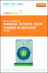 cover image - Esthetic Color Training in Dentistry - Elsevier eBook on VitalSource (Retail Access Card),1st Edition