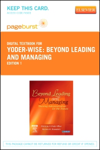 cover image - Beyond Leading and Managing - Elsevier eBook on VitalSource (Retail Access Card),1st Edition