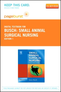 cover image - Small Animal Surgical Nursing - Elsevier Digital Book (Retail Access Card),1st Edition