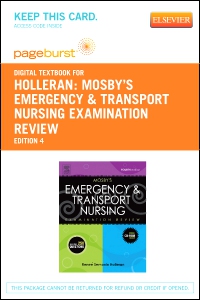 cover image - Mosby's Emergency & Transport Nursing Examination Review - Elsevier eBook on VitalSource (Retail Access Card),4th Edition