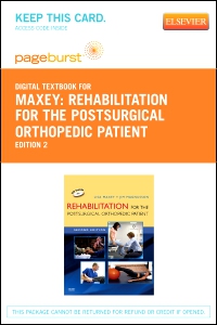 cover image - Rehabilitation for the Postsurgical Orthopedic Patient - Elsevier eBook on VitalSource (Retail Access Card),2nd Edition