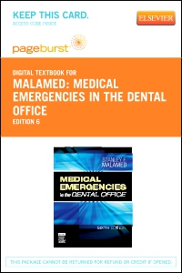 cover image - Medical Emergencies in the Dental Office - Elsevier eBook on VitalSource (Retail Access Card),6th Edition