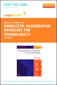 cover image - Radiographic Pathology for Technologists - Elsevier eBook on VitalSource (Retail Access Card),5th Edition