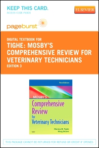 cover image - Mosby's Comprehensive Review for Veterinary Technicians - Elsevier eBook on VitalSource (Retail Access Card),3rd Edition