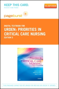 cover image - Priorities in Critical Care Nursing - Elsevier eBook on VitalSource (Retail Access Card),5th Edition