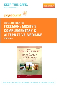 cover image - Mosby's Complementary & Alternative Medicine - Elsevier eBook on VitalSource (Retail Access Card),3rd Edition