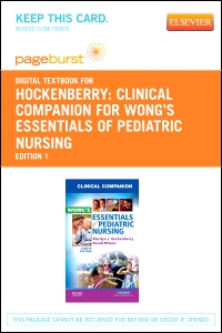 cover image - Clinical Companion for Wong's Essentials of Pediatric Nursing - Elsevier eBook on VitalSource (Retail Access Card)