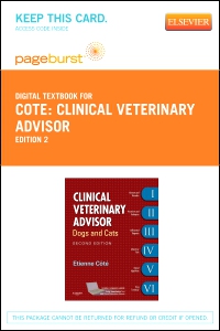 cover image - Clinical Veterinary Advisor - Elsevier eBook on VitalSource (Retail Access Card),2nd Edition