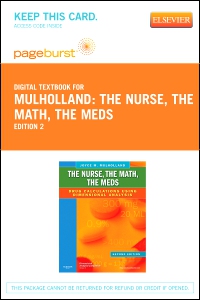 cover image - The Nurse, The Math, The Meds - Elsevier eBook on VitalSource (Retail Access Card),2nd Edition