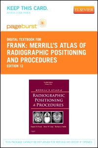 cover image - Merrill's Atlas of Radiographic Positioning and Procedures - Elsevier eBook on VitalSource (Retail Access Card),12th Edition
