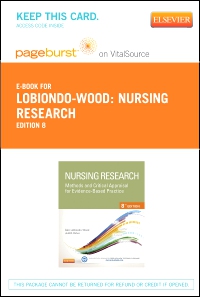 cover image - Nursing Research - Elsevier eBook on VitalSource (Retail Access Card),8th Edition