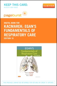 cover image - Egan's Fundamentals of Respiratory Care - Elsevier eBook on VitalSource (Retail Access Card),10th Edition