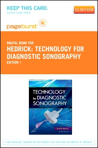 cover image - Hedrick - Technology for Diagnostic Sonography - Elsevier eBook on VitalSource (Retail Access Card)