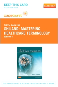 cover image - Mastering Healthcare Terminology - Elsevier eBook on VitalSource (Retail Access Card),4th Edition