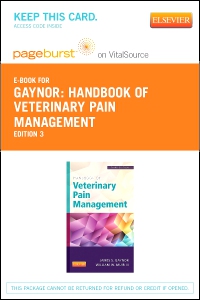 cover image - Handbook of Veterinary Pain Management - Elsevier eBook on VitalSource (Retail Access Card),3rd Edition