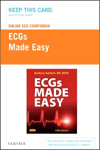 cover image - Online ECG Companion for ECGs Made Easy (Access Code),5th Edition