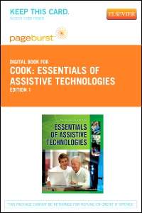 cover image - Essentials of Assistive Technologies- Elsevier eBook on VitalSource (Retail Access Card),1st Edition