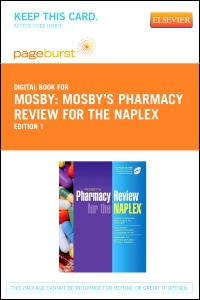 cover image - Mosby's Pharmacy Review for the NAPLEX® - Elsevier eBook on VitalSource (Retail Access Card),1st Edition