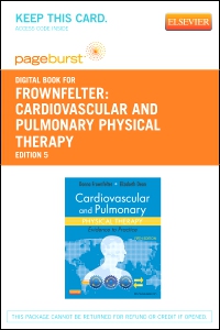 cover image - Cardiovascular and Pulmonary Physical Therapy - Elsevier eBook on VitalSource (Retail Access Card),5th Edition
