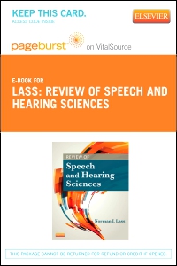 cover image - Review of Speech and Hearing Sciences - Elsevier eBook on VitalSource (Retail Access Card)