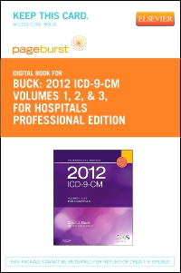 cover image - 2012 ICD-9-CM for Hospitals, Volumes 1, 2 and 3 Professional Edition - Elsevier eBook on VitalSource (Retail Access Card),1st Edition