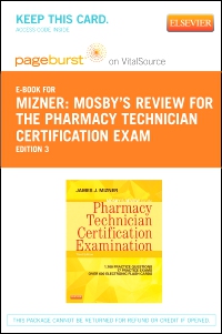 cover image - PART - Mosby's Review for the Pharmacy Technician Certification Examination - Elsevier eBook on VitalSource (Retail Access Card),3rd Edition