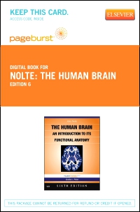 cover image - Nolte's The Human Brain - Elsevier eBook on VitalSource (Retail Access Card),6th Edition