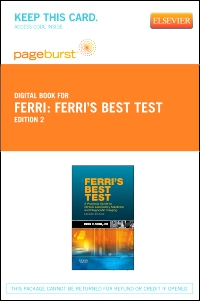 cover image - Ferri's Best Test - Elsevier eBook on VitalSource (Retail Access Card),2nd Edition