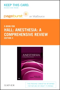 cover image - Anesthesia: A Comprehensive Review - Elsevier eBook on VitalSource (Retail Access Card),4th Edition
