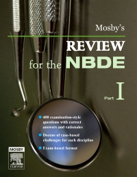 cover image - Mosby's Review for the NBDE, Part 1 - Elsevier eBook on VitalSource,1st Edition