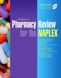 cover image - Mosby's Pharmacy Review for the NAPLEX - Elsevier eBook on VitalSource,1st Edition