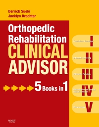 cover image - Orthopedic Rehabilitation Clinical Advisor - Elsevier eBook on VitalSource,1st Edition