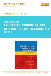 cover image - Prioritization, Delegation, and Assignment - Elsevier eBook on VitalSource,2nd Edition