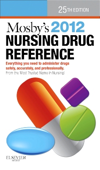 cover image - Mosby's 2012 Nursing Drug Reference - Elsevier eBook on VitalSource,25th Edition