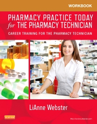 cover image - Workbook for Pharmacy Practice Today for the Pharmacy Technician,1st Edition