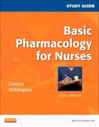 cover image - Study Guide for Basic Pharmacology for Nurses - Elsevier eBook on VitalSource,16th Edition