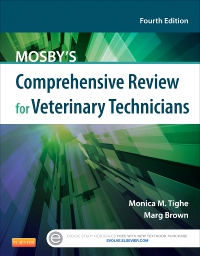 cover image - Mosby's Comprehensive Review for Veterinary Technicians - Elsevier eBook on VitalSource,4th Edition