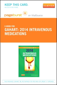 cover image - 2014 Intravenous Medications – Elsevier eBook on VitalSource (Retail Access Card),30th Edition