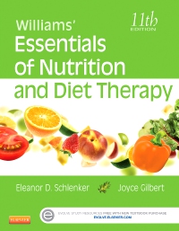 cover image - Williams' Essentials of Nutrition & Diet Therapy - Elsevier eBook on VitalSource,11th Edition