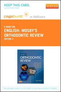 cover image - Mosby's Orthodontic Review - Elsevier eBook on VitalSource (Retail Access Card),2nd Edition