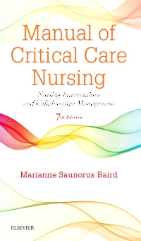 cover image - Manual of Critical Care Nursing - Elsevier eBook on VitalSource,7th Edition