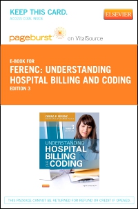 cover image - Understanding Hospital Billing and Coding - Elsevier eBook on VitalSource (Retail Access Card),3rd Edition