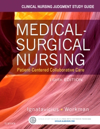 cover image - Clinical Nursing Judgment Study Guide for Medical-Surgical Nursing - Elsevier eBook on VitalSource,8th Edition