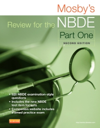 cover image - Mosby's Review for the NBDE Part I,2nd Edition