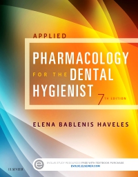 cover image - Evolve Resources for Applied Pharmacology for the Dental Hygienist,7th Edition