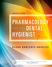 cover image - Applied Pharmacology for the Dental Hygienist - Elsevier eBook on VitalSource,7th Edition