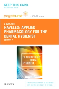 cover image - Applied Pharmacology for the Dental Hygienist - Elsevier eBook on VitalSource (Retail Access Card),7th Edition